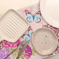 IH Casa Decor Plastic Placemat Botanical Gardens - Ensemble De 12