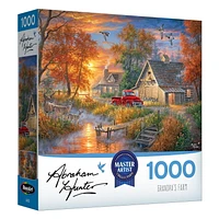 Cra-Z-Art Abraham Hunter 1000 Piece Puzzle - Grandpa's Farm
