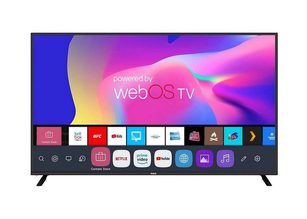 RCA 82" 4K Ultra HD Smart TV powered by webos