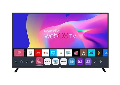 RCA 82" 4K Ultra HD Smart TV powered by webos