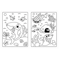 Ne touchez jamais un requin! Livre à colorier NTA Shark