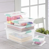Petite boîte transparent à clip de Sterilite 1 pièce