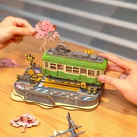 Puzzle 3D Sakura Journey Rolife TGS02