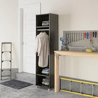 Systembuild Evolution Camberly 18" Mudroom Cabinet, Graphite Gray