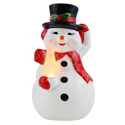 Mr. Christmas 9" Nostalgic Snowman Figurine