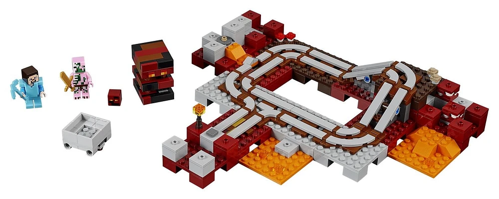 LEGO Minecraft The Nether Railway (21130)