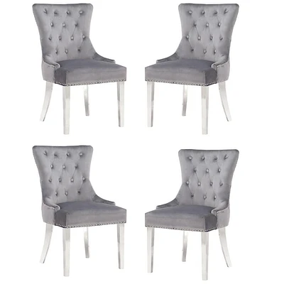 CHAIRUS CHAIR in Grey SET OF 4