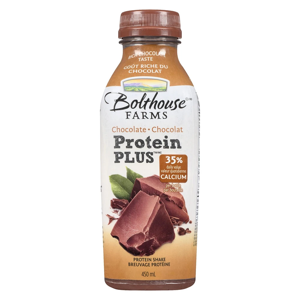 Bolthouse Farms Protein plus Chocolate Protein Shake, 450 mL