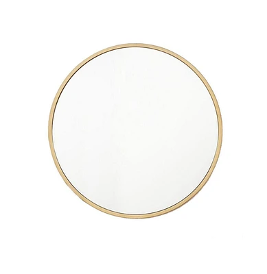 Plata Décor Round Mirror 32"D