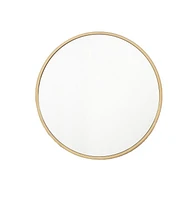 Plata Décor Round Mirror 32"D