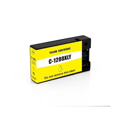 L-ink PGI-1200XL Cartouche à Jet d'encres Jaune Compatible (PGI1200XL)(9198B001)