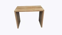 Bureau hometrends en chêne rustique