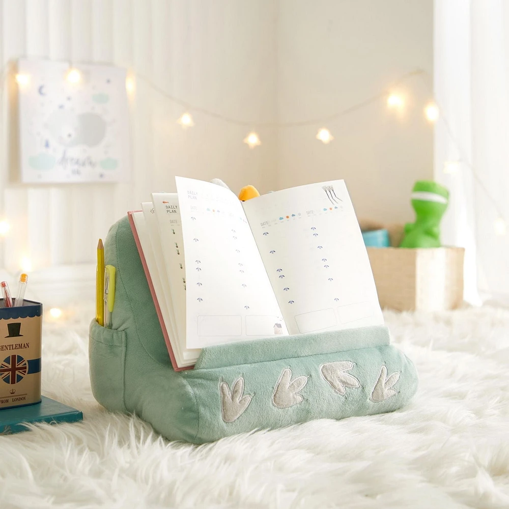 Heritage Kids Dino Plush Bean Tablet Pillow