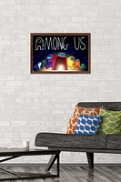 Among Us - Universe Wall Poster, 22.375" x 34" Framed