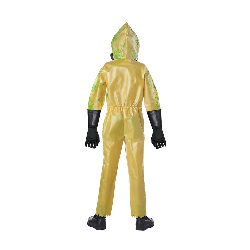 Boys Way to Celebrate Halloween EL Wire Light-up Radiation Suit