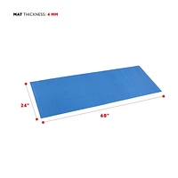 Sunny Health & Fitness Blue Yoga Mat