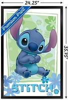 Disney Lilo and Stitch - Flowers Wall Poster, 22.375" x 34" Framed