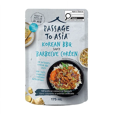 Passage To Asia - Korean BBQ Sauce (175ml), Delicious & authentic Asian stir-fry in 20 minutes