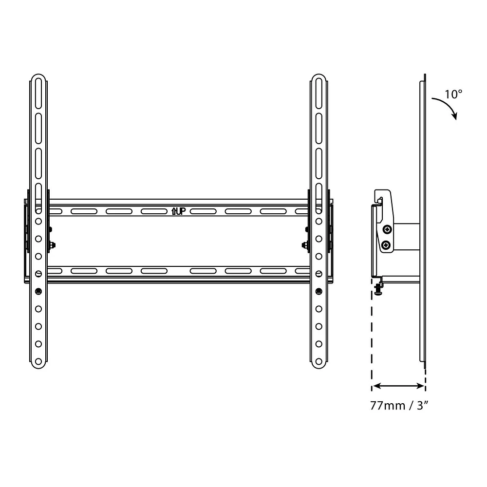 Orbital Holdings 26-55" Adjustable Tilt TV Mount