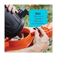 12 Amp Blower/Vacuum/Mulcher