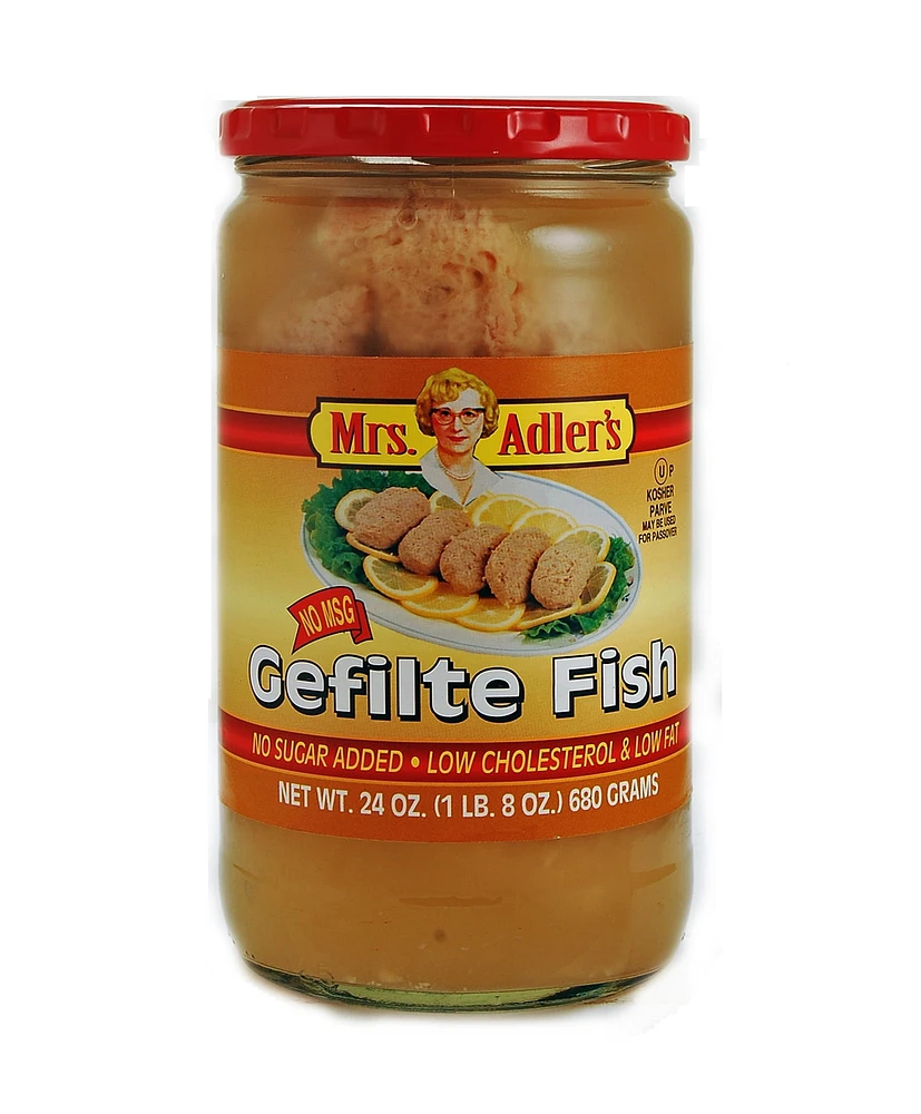 MRS ADLER Gefilte Fish No Sugar KPY 680g, Gefilte Fish No Sugar KPY