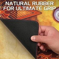ENHANCE TCG Playmat - Tapis de jeu de cartes de table avec bords cousus, surface lisse et pochette de voyage avec cordon de serrage - Compatible avec MTG, YuGiOh, Pokémon, Lord of the Rings, et autres