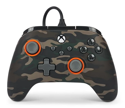 PowerA Advantage Wired Controller for Xbox Series X|S - Woodland Camo
