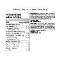 Collations de maïs Croquettes au fromage Great Value