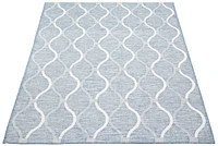 ECARPET Outdoor Area Rug for Patio, Deck, Backyard, Camping, Water Proof Carpet
