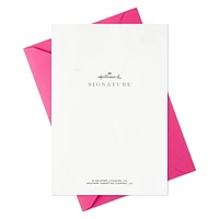 Carte d'anniversaire Signature Hallmark pour couple