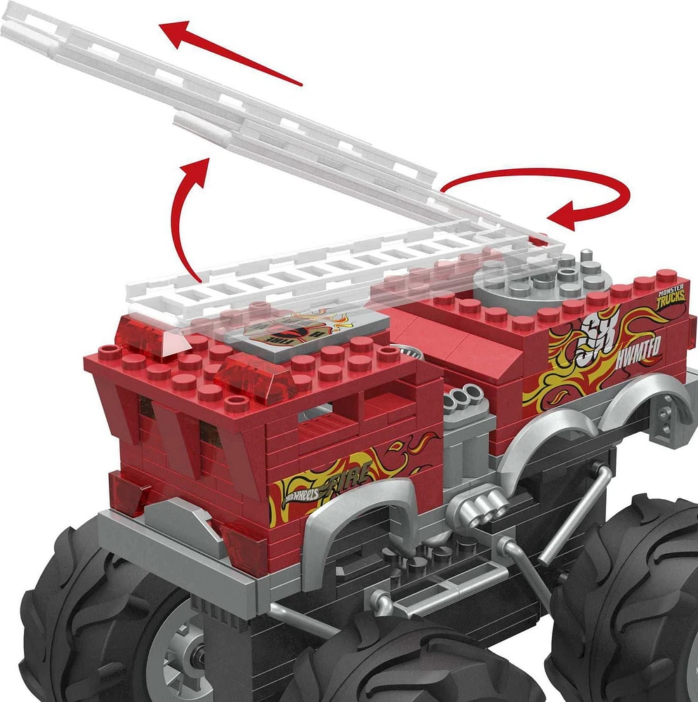 MEGA – Hot Wheels – Camion incendie HW 5-Alarm Âges 5+