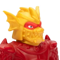 Heroes of Goo Jit Zu Stretch Strikers, Squishy Blazagon, Combat extensible, s'étire 3 fois sa taille