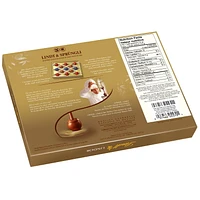 Lindt LINDOR Assorted Milk and Dark Chocolate Truffles, 156-Gram Box, 13x12g, 156g