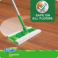 Swiffer Sweeper Dry Sweeping Pad, Multi Surface Refills for Dusters Floor Mop, Unscented