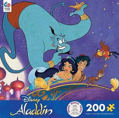 Ceaco Disney Friends 200-Piece Puzzle Aladdin