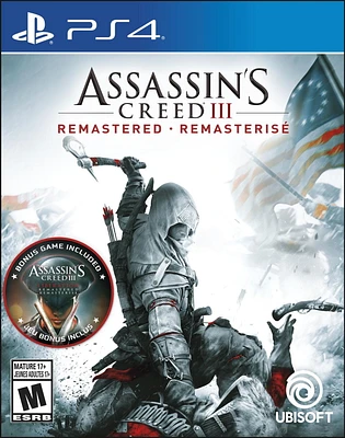 Assassin's Creed III: Remastered  (Playstation 4) PlayStation 4