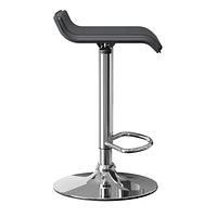 Tabourets pivotants réglables Winsome Spectrum, noir et chrome - 93329