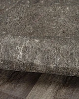 Sous-couche de tapis peluche premier gris de 10 pi x 14 pi