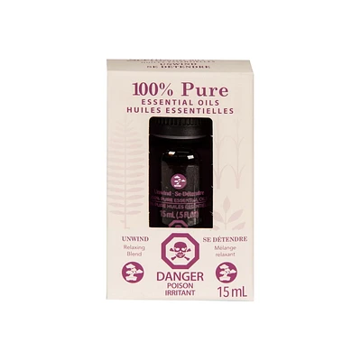 Huile Essentielle 100% ScentSationals - Se détendre 15 ml (0,5 une fois liquide)