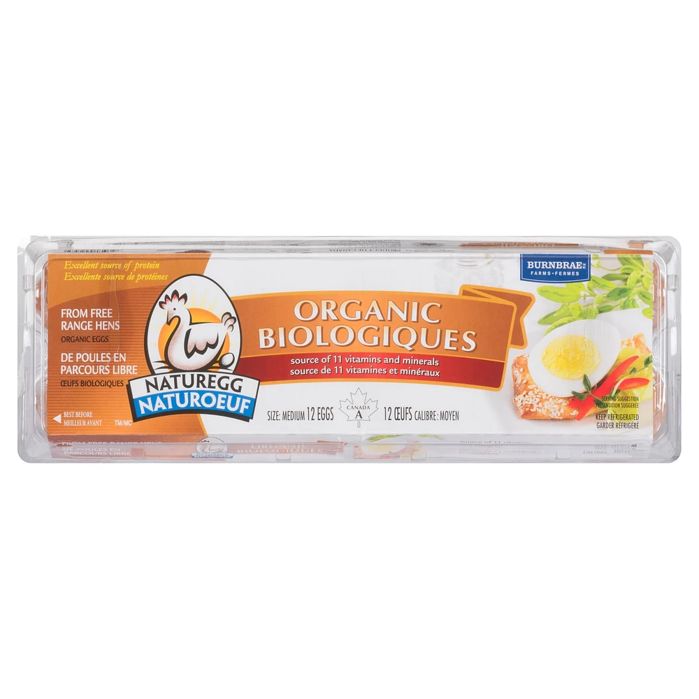 Naturegg Medium Organic Eggs