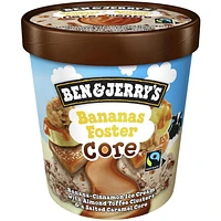 Ben & Jerry's Bananas Foster Core Ice Cream, 473ml