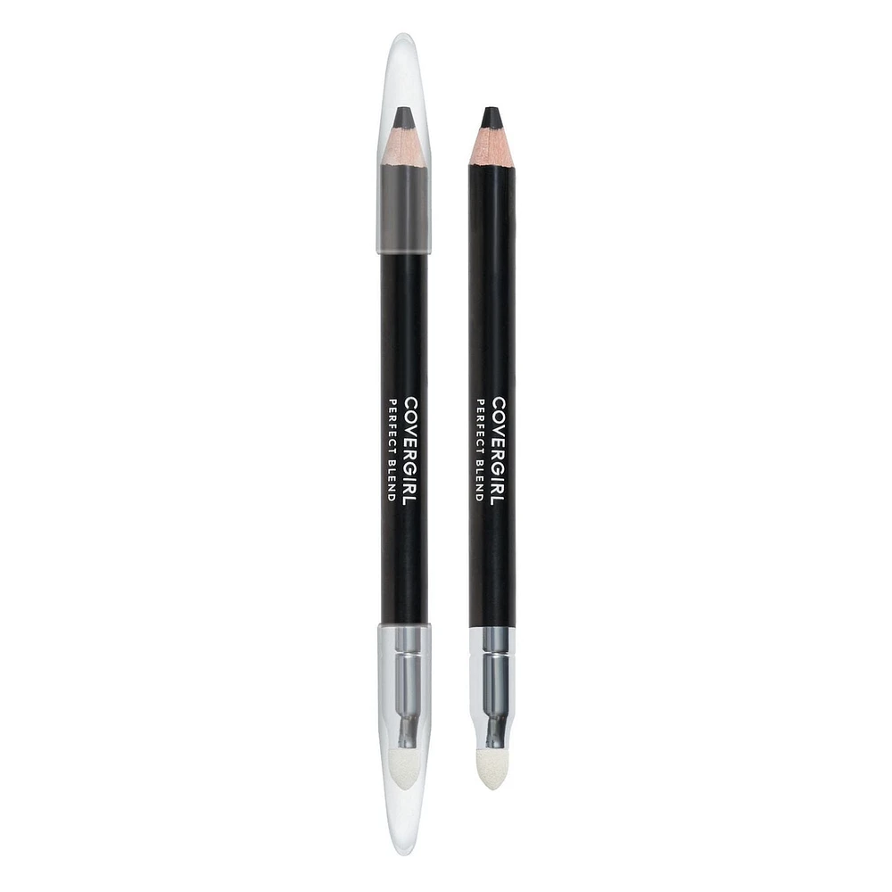 COVERGIRL Perfect Blend Eye Pencil, defined look, precise line, smoky look, plush blender tip, smooth application, 100% Cruelty-Free