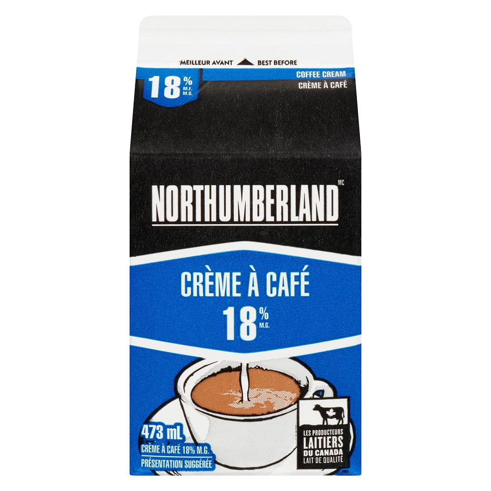 Northumberland 18% Coffee Cream, 473 mL