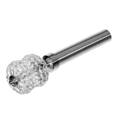 Set 25 / 28Mm Drapé Pole (Bubbly - Nickel) (48-84)