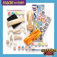 Made By Me Wooden Cars, Ages 6 years and up