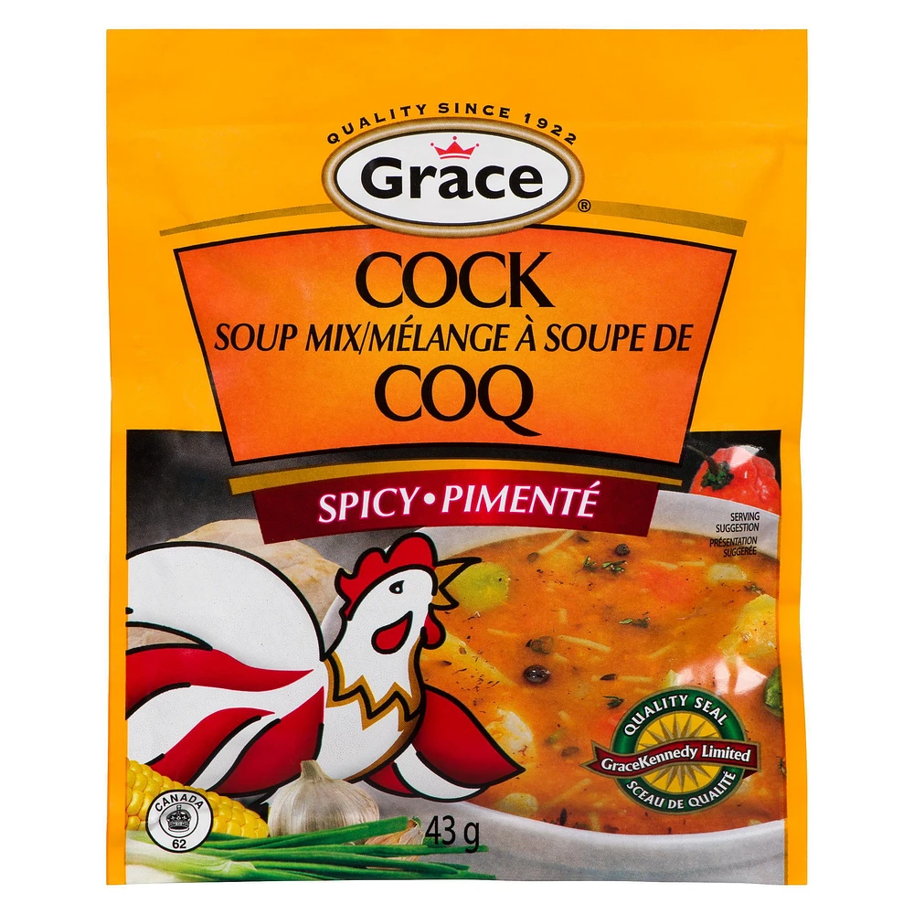 Grace Cock Soup Mix, 43g Bag, Grace Cock Soup Mix, 43g Bag