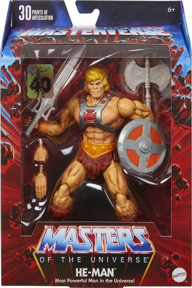 MOTU Masterverse Figurine 40e anniversaire Musclor (He-Man)