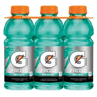 Gatorade Frost Arctic Blitz Boisson pour Sportifs 6 x 591 mL, Bouteille's