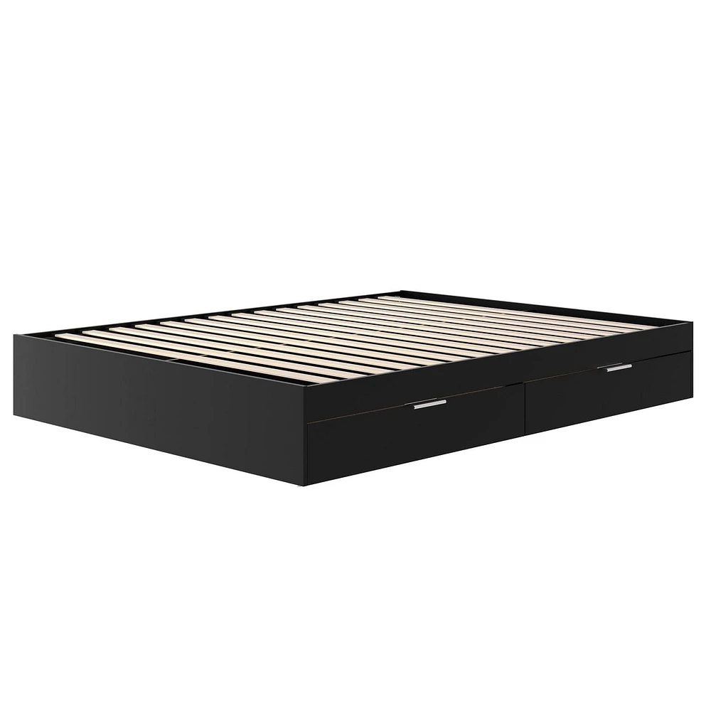 Nexera Hunter 2-Drawer Storage Bed