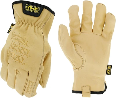 Mechanix Wear DuraHide™ Leather Cow Driver Work Gloves (Small, Tan)